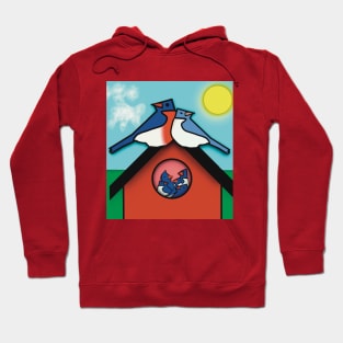 Bluebird Family Hoodie